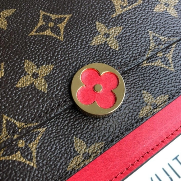 LOUIS VUITTON FLORE WALLET CHAIN 0710